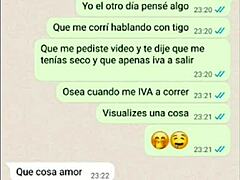 my girlfriend tastes the cum and says she loves it 😘