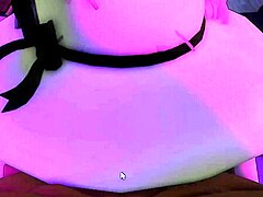 Roblox Bunnygirl Roommate Craves Huge Cock Blowjob and Creampie in 3D Dorm Fun!