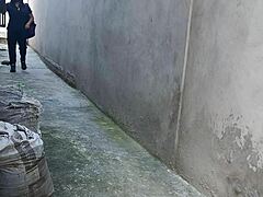 capricious nurse touches her big juicy tits while treating patient