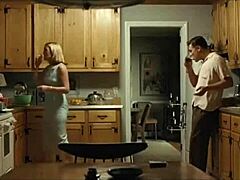 In Revolutionary Road from 2008, the characters engage in a steamy kitchen encounter that changes everything in their tense relationship