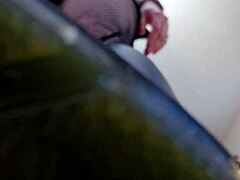 Ball busting with domme mommy in tight stockings and shoes