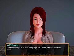 In this homemade video, a redhead explores her new family dynamics in episode 518.