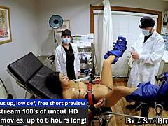 Petite Mexican Nurse Jasmine Rose In Latex Gloves Gets Hairy Bush Blasted With Cum Doggystyle