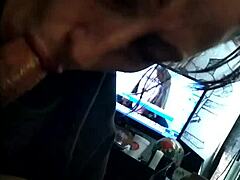 Blowjob for the books from mommy sucking that cock hard!