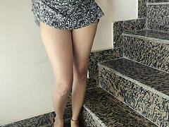 Adorable indian sara 18 yo teen feels intense passion as step dad fucks her wet pussy in cowgirl. She craves his licks and creampie in hindi hardcore