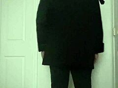 Stretching Arms In Workout Mimicking Masturbation Motions For Exercise Routine