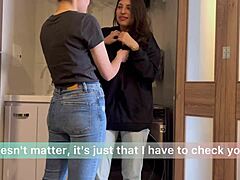 my stepbro's not home so i end up playin doctor and patient with his wife, curin all her issues by makin love on the washin machine