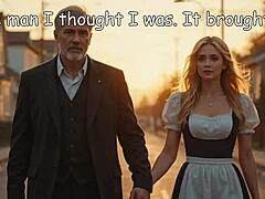 Oh god, this forbidden love story where a 50-year-old man falls for his young 18+ maid blond is so intense!