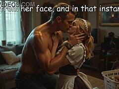 Oh god, this forbidden love story where a 50-year-old man falls for his young 18+ maid blond is so intense!