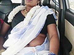 Hey, check out this desi bhabi getting dirty in car sex with husband's brother and telugu talks