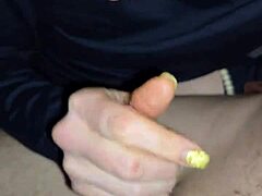 Dirty Talking Wife Takes Her Time Jerking Off a Dick Slowly