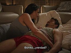 In this steamy Latina scene, a busty blonde with big ass gets creampied after taboo seduction in full erotic heat