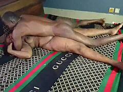 damn, big ass patricia is totally obsessed with that musical taliban irie in this steamy ebony session 😈🍑