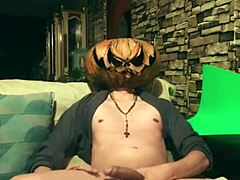 happy halloween, pumpking king, here's my big cock as your offering, faithful followers.