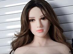 Hey, check out this automatic glamour girl as a fuck doll with silicone tits.