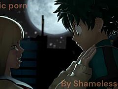 Toga Face with Deku in an Intriguing Encounter