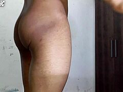 so this muscular bodybuilder chick was moaning loud while i fucked her homemade style and creampied that wet pussy deep