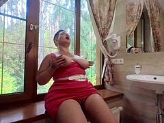 Stepmom With Curvy Figure Marks Birthday With Stepson Surprise