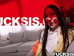 Oh man, that slutty stepsister Mia Rivera... wait, Mia River? With Joshua Lewis, it's all wild taboo fun