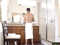 Oh wow Sydney Cole's slick petite pussy takes on a monster big cock in deepthroat doggystyle action!