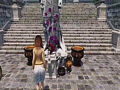 Lets play slaves of rome hermaphrodite part 5 exotic meat. Bdsm master licks shaved pussy of italian slave girl.