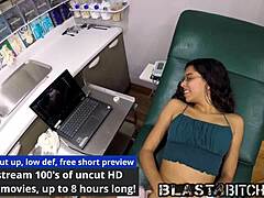 Aria Nicole gets creampied during ultrasound in this intimate POV behind-the-scenes version