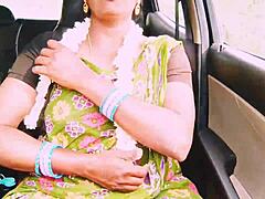 Indian beautiful aunty hooks up with young boy for long fucking session with telugu dirty talks