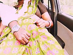 Indian beautiful aunty hooks up with young boy for long fucking session with telugu dirty talks