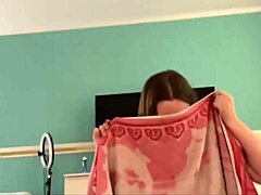 Subtle hints of passion in this steamy homemade couple's intimate session.