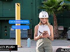 Petite Tight Blonde Dylan Moore Squirts Over Jason's Thick BBC With Blowjob Creampie Doggystyle And Licking