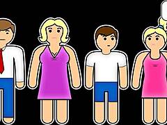 That tiny stepsister rides in POV cowgirl style super eager for taboo fucking