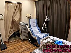 Misty Addams goes in for her yearly physical exam routine.