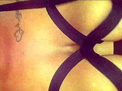 my ex boyfriend couldn't believe i take it up the ass now, big black cock creampie in full lingerie session