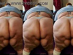 Why compile ssbbw moments with huge asses and bellies in milf bbw granny edits?