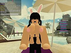 Massive Cock Teases Wet Anal in Roblox Porn 102