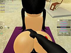 Massive Cock Teases Wet Anal in Roblox Porn 102