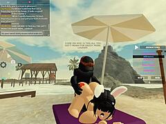 Massive Cock Teases Wet Anal in Roblox Porn 102