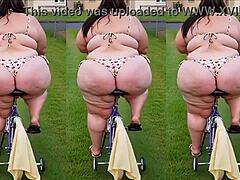Why compile ssbbw moments with huge asses and bellies in milf bbw granny edits?