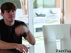 Oh man, this teen's hardcore gangbang is totally coming to the rescue here