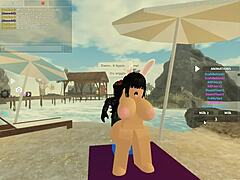 Massive Cock Teases Wet Anal in Roblox Porn 102