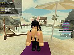 Massive Cock Teases Wet Anal in Roblox Porn 102