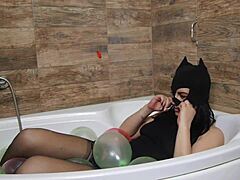 Milfycalla Oldies Compilation Features Balloon Fetish and Seat Fetish Scenes