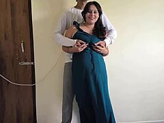 Beautiful Asian milf with big tits gets banged in doggystyle fisting and deepthroat cumshot.