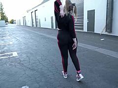 Bjs Behind An Alley Dumpster Andi Ray Milks Rome Majors Bbc