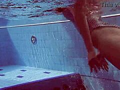 Sexy Petite Russian Teen Libuse With Small Tits Underwater