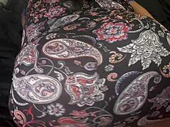 Ava Knightly Poses Sexy with Big Tits and Ass Clapping Buttplug in Ebony Anal Music Video