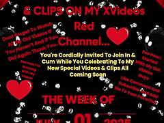 Ava Knightly Poses Sexy with Big Tits and Ass Clapping Buttplug in Ebony Anal Music Video