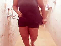 Sneaky Horny Milf Showing Her Big Tits