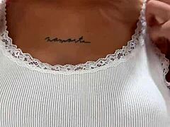 my first public try on haul in fitting room turned into masturbation... oh god