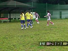 I uh, watched those Asian girls just playin football without any clothes on, ya know